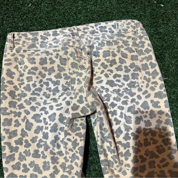 Leopard Print Low-Rise Skinny Jeans LEI, Women's Size 8 Approx. - Picture 7 of 9